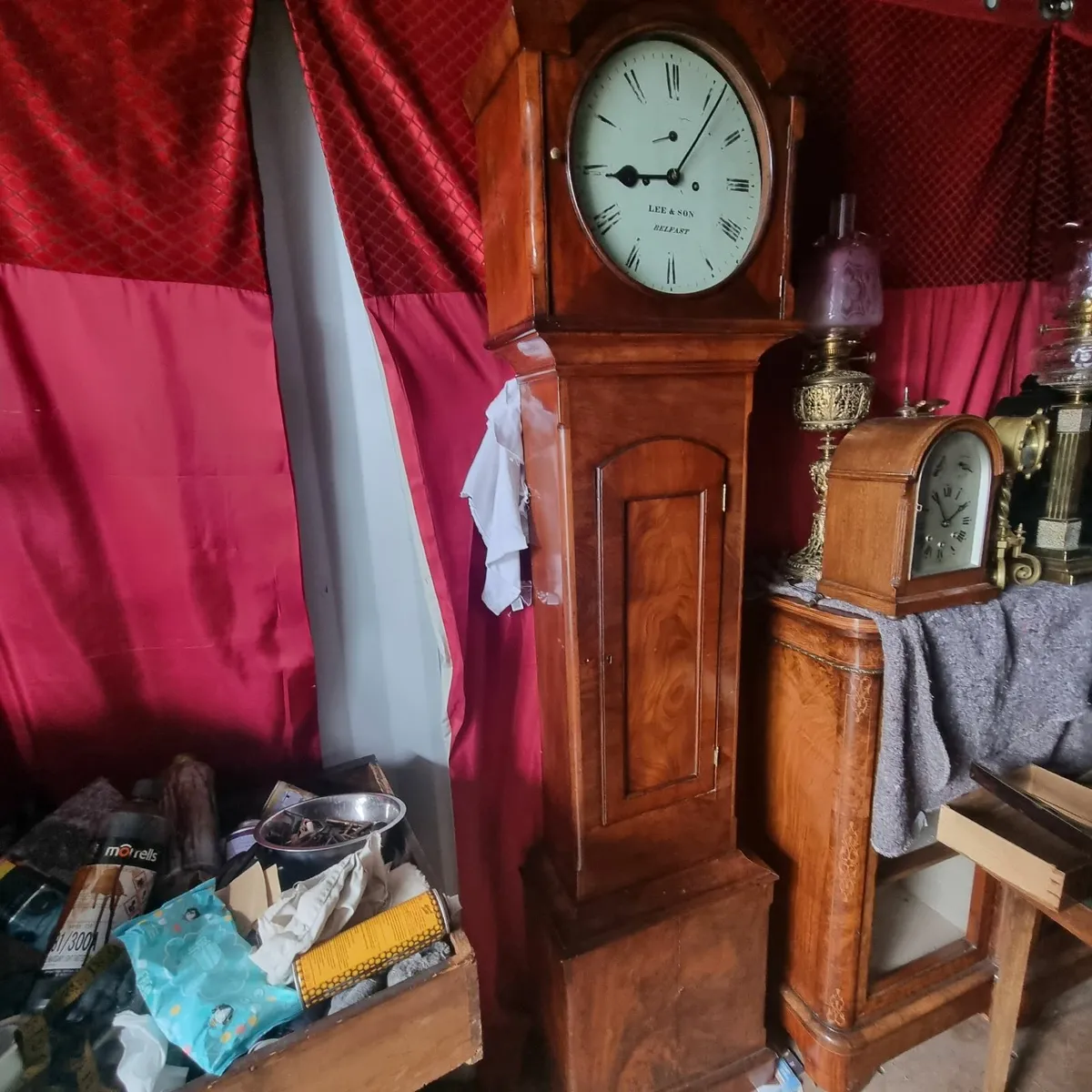 VICTORIAN GRANDFATHER CLOCK - Image 3