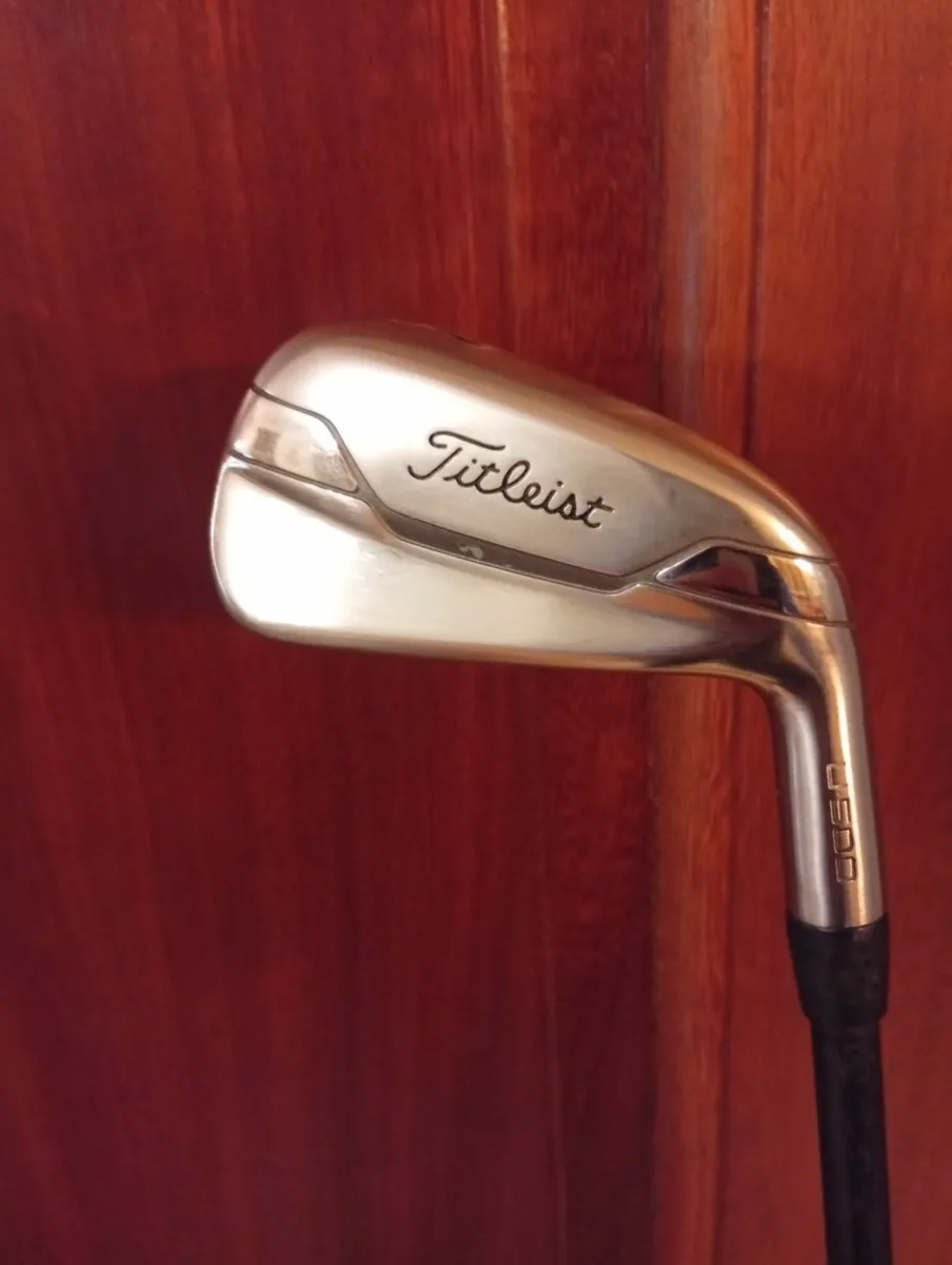 Titleist 4 Iron U500 Tense Stiff Flex Shaft As New - Image 1