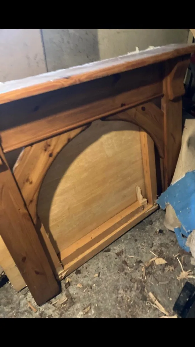 Wooden Fireplace surround - Image 1