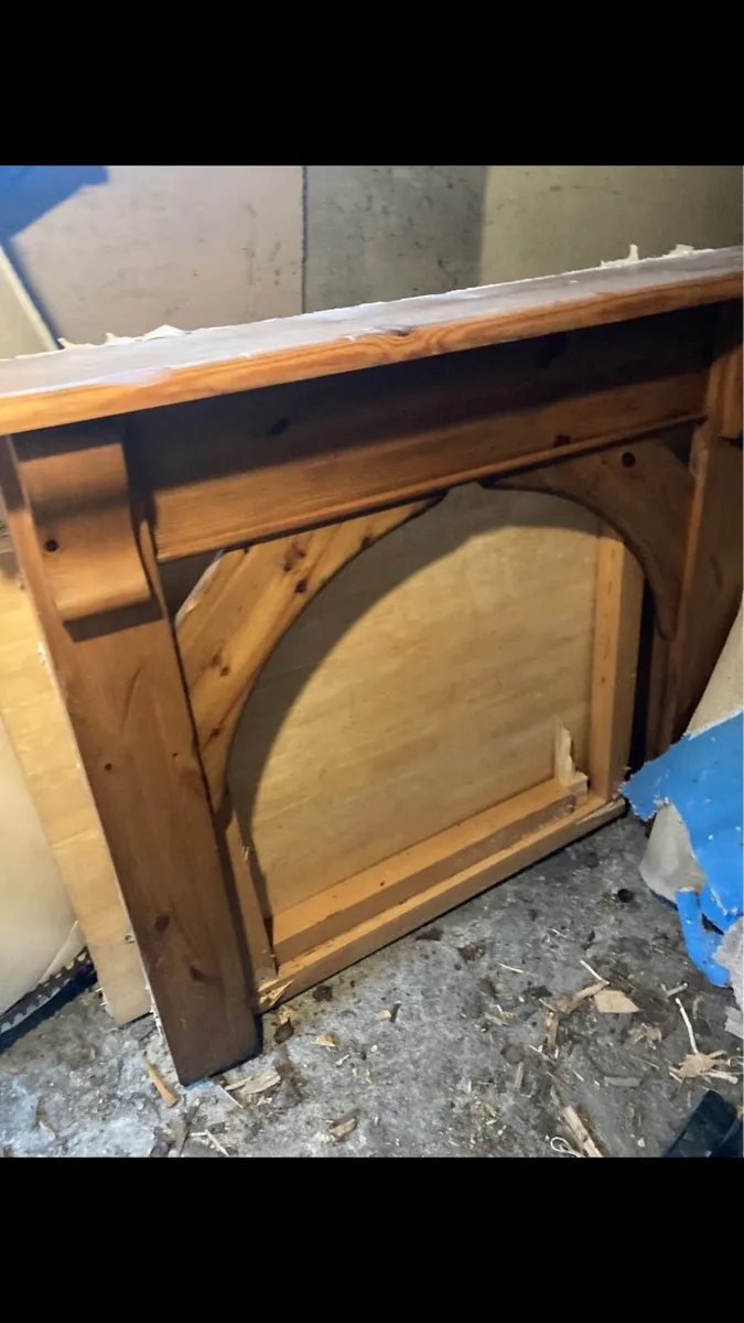 Wooden Fireplace surround - Image 2