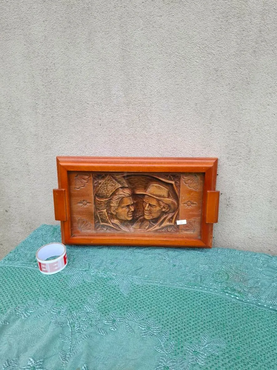 Engraved tea tray postage possible