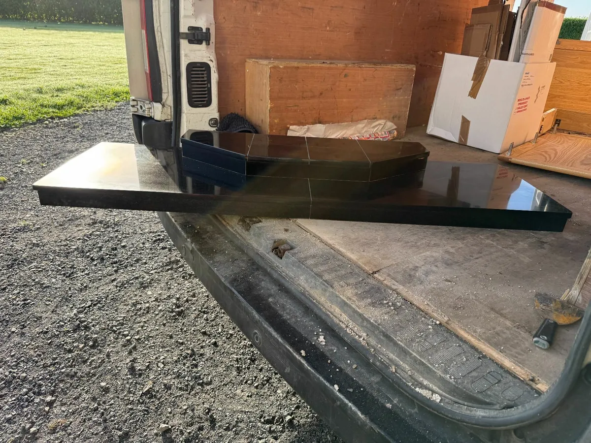 Granite Hearth with Stove Riser - Image 2