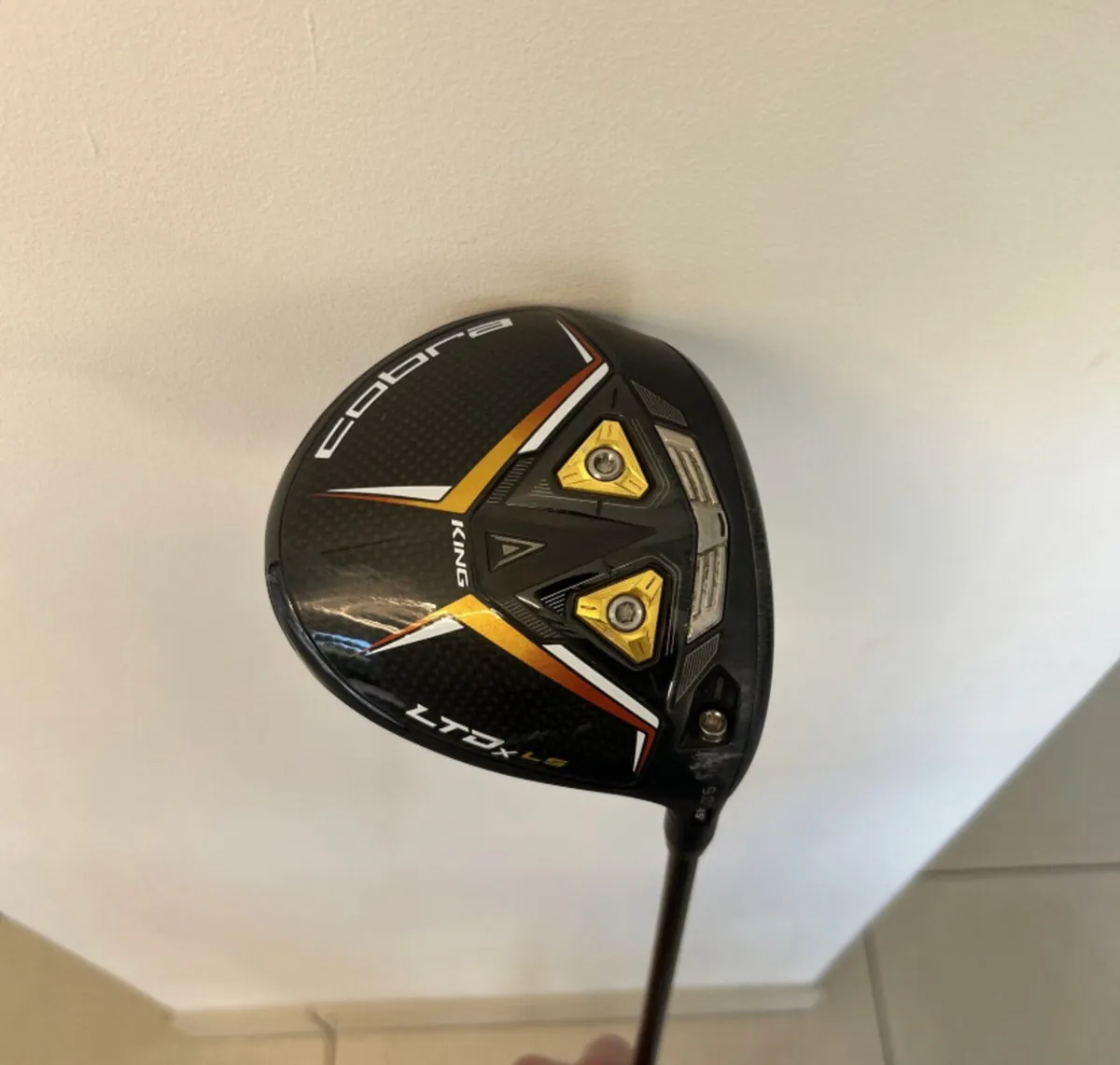 Cobra ltdx ls 9 degree driver stiff flex cut short - Image 1