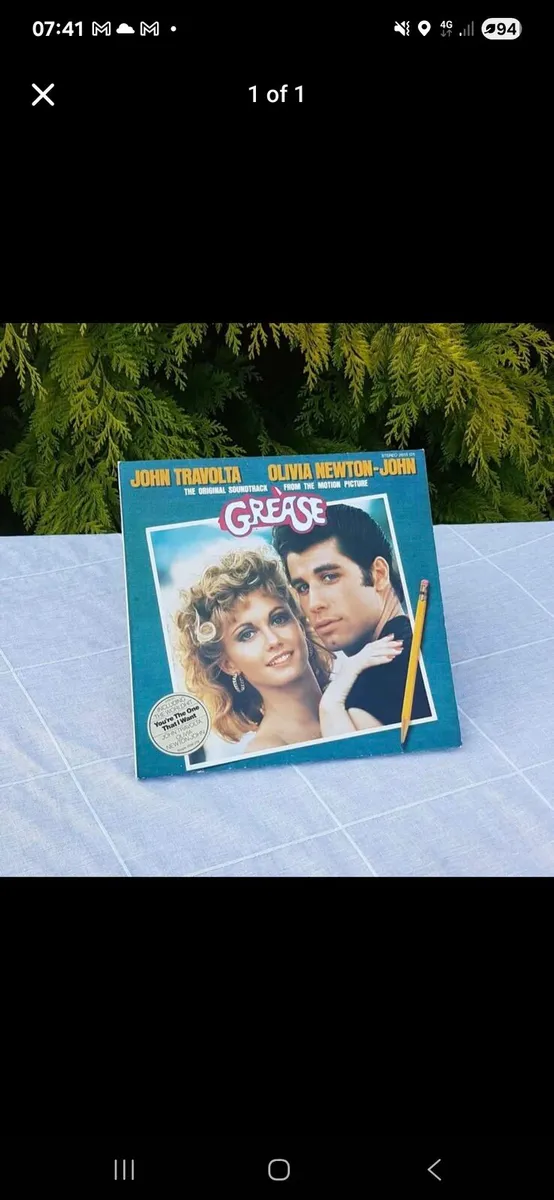 Grease double vinyl lp
