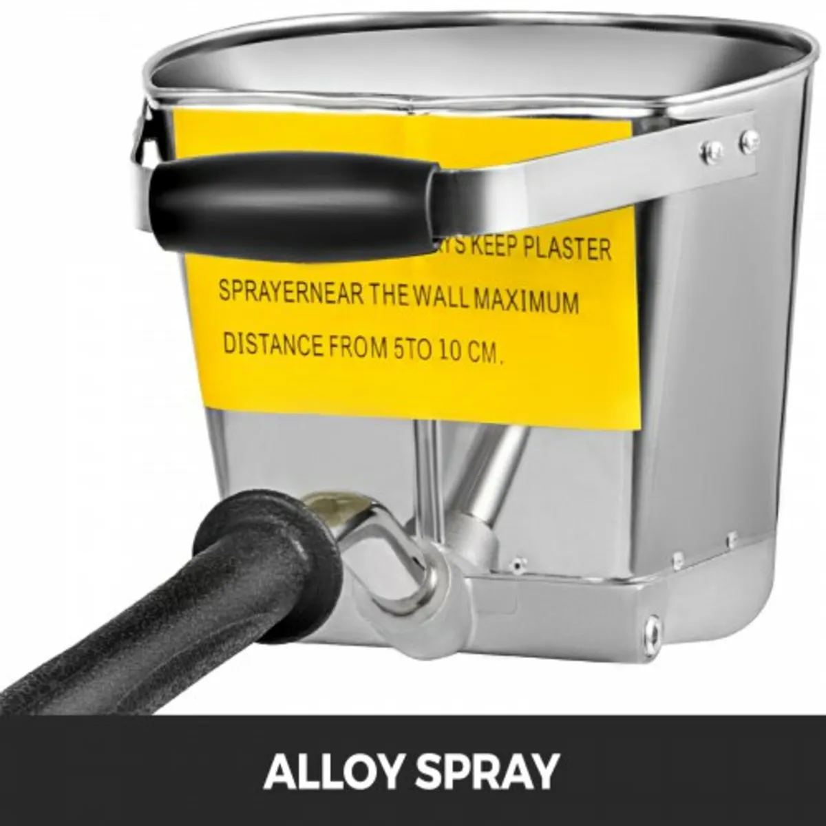 4 Jet Cement Mortar Spray Gun, Stucco Sprayer 4 Je - Image 4
