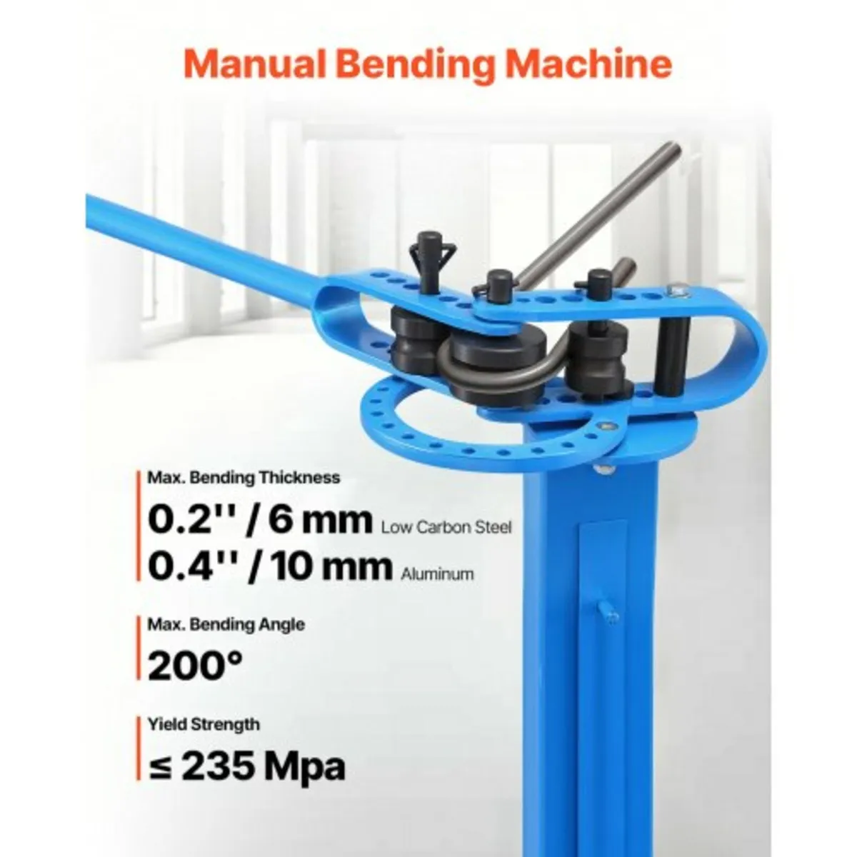 Manual Bending Machine, Pipe Tube Bender with 14 B - Image 4