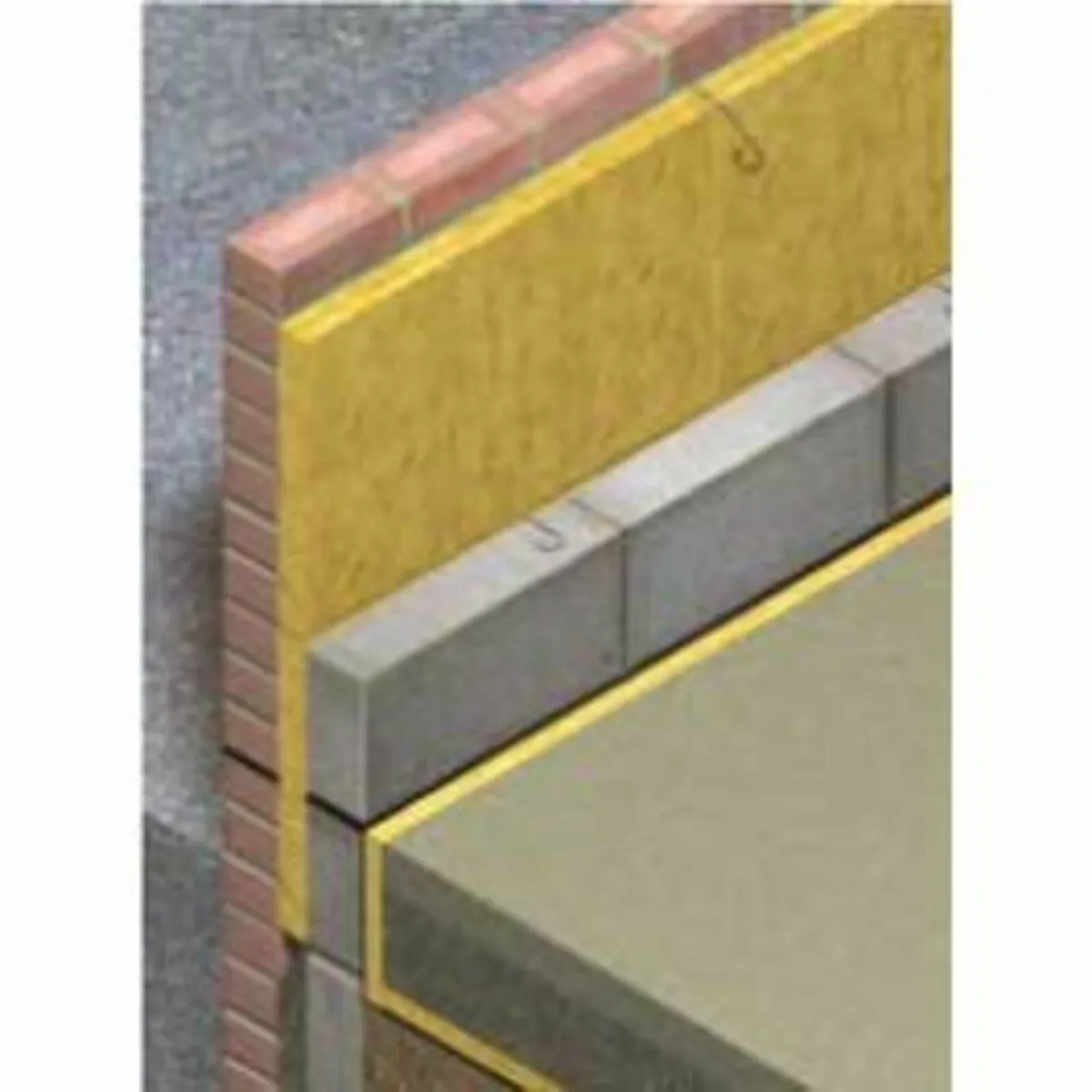 Rockwool Cavity Insulation 1200mm x 455mm x 200mm - Image 2