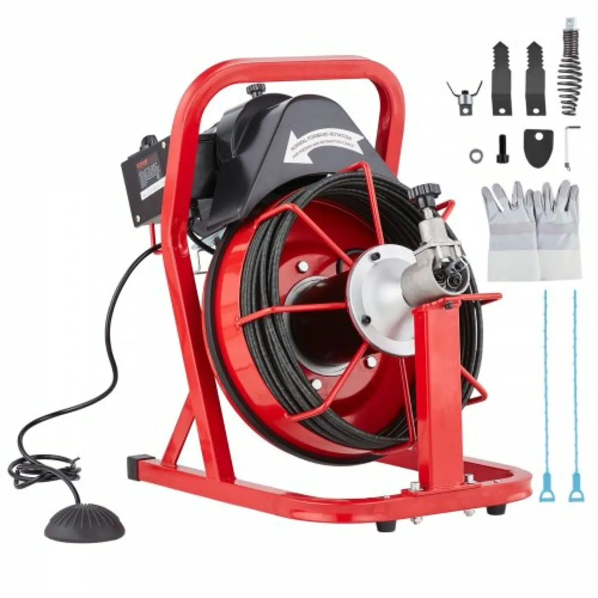 Cleaner Machine Electric Drain Auger 1524 cm x 0.9 - Image 1