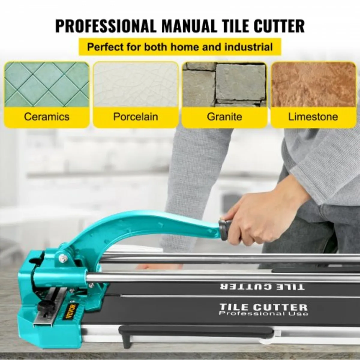31 Inch/800mm Tile Cutter Double Rails & Brackets - Image 3