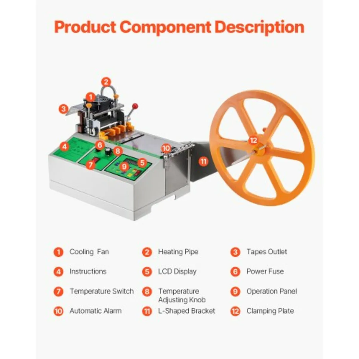 Automatic Webbing Cutting Machine, Hot and Cold Ri - Image 2