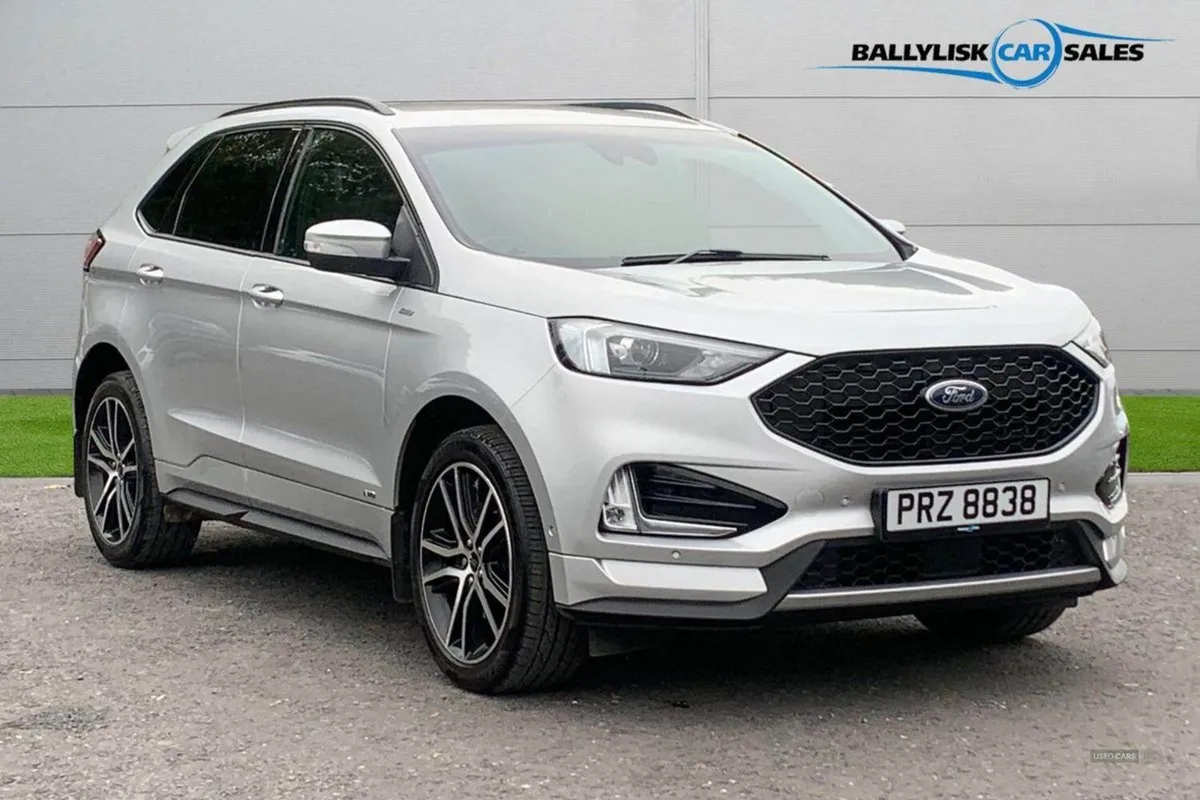 Ford Edge 2.0 Tdci 238PS St-line Auto AWD in Silv - Image 1