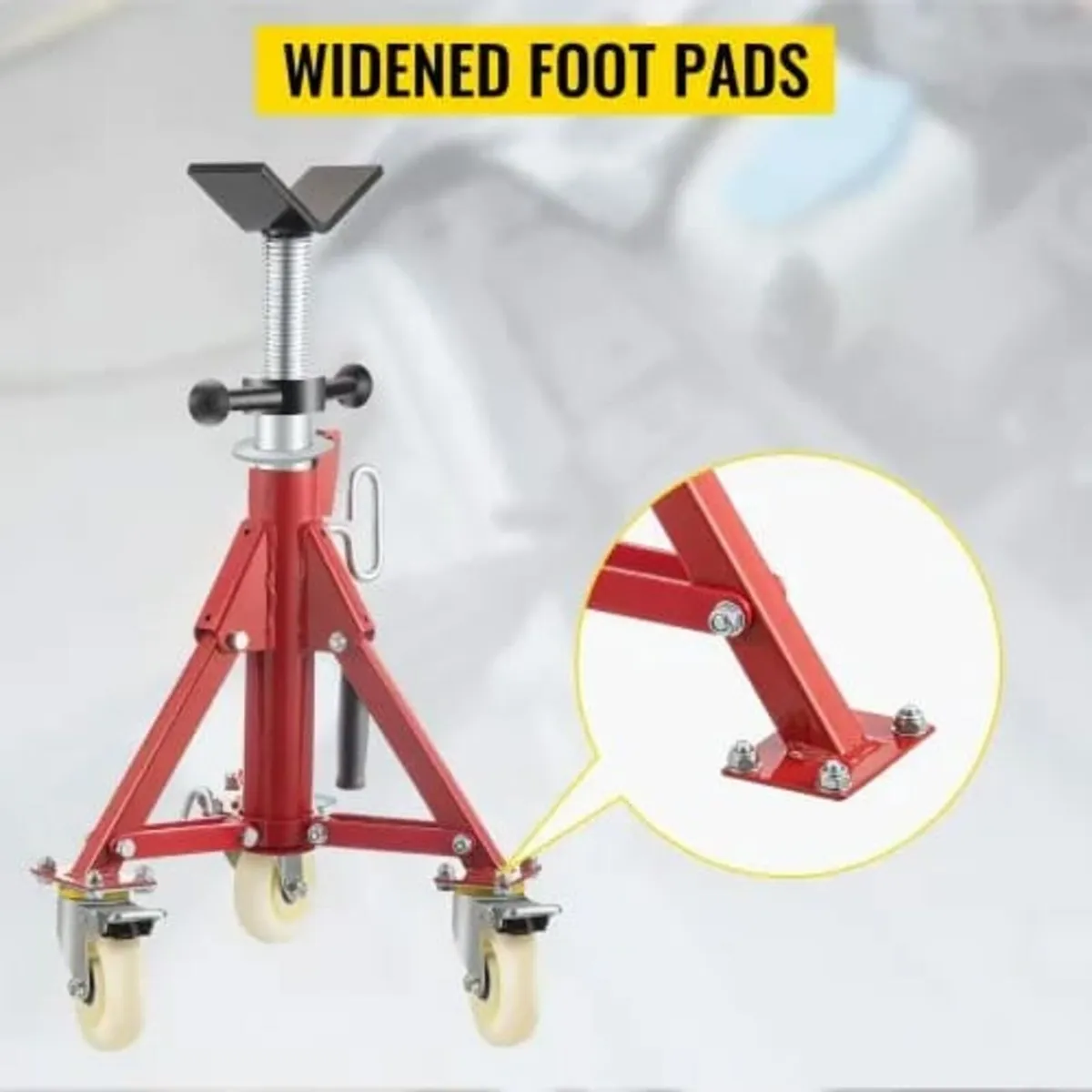Jack Stand, V Head Pipe Stand Adjustable Height 20 - Image 3