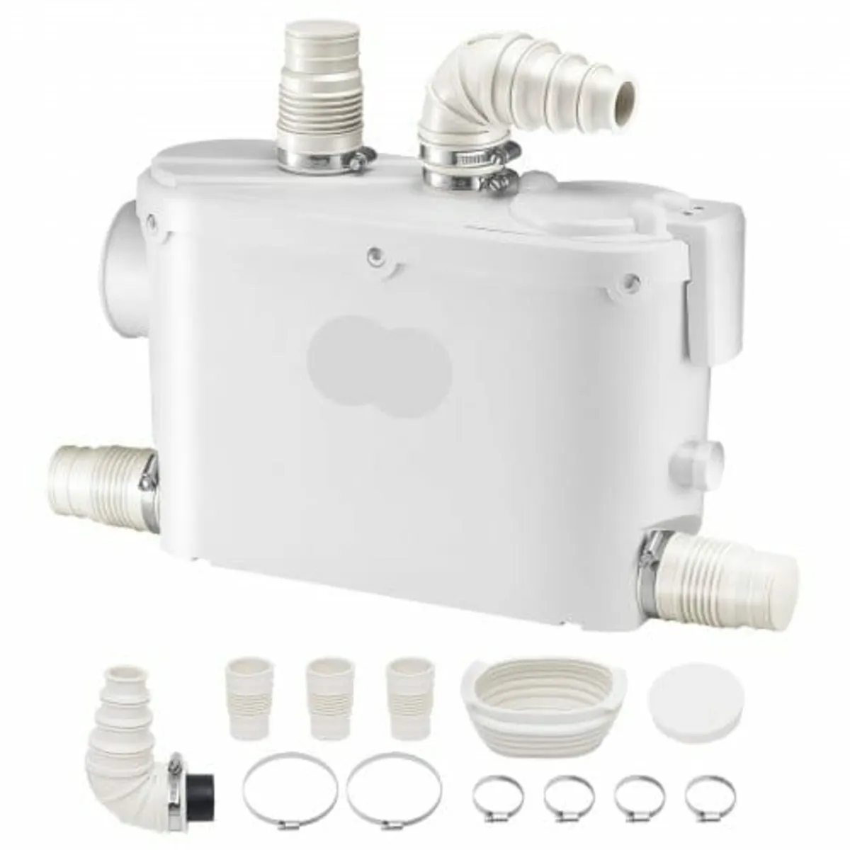 Macerator Pump, 500W, 6600 L/h Flow, 26.2 ft/8 m H - Image 1