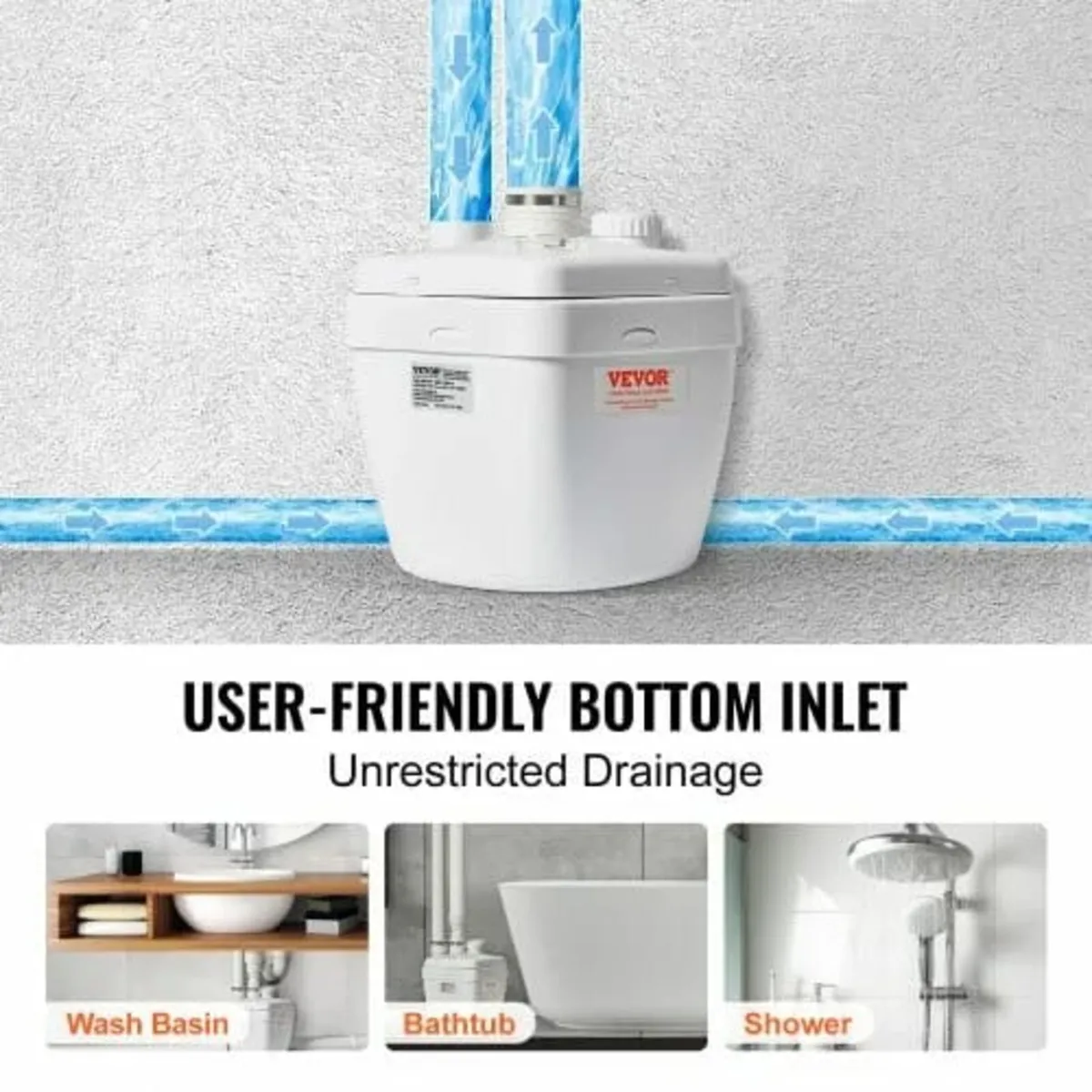 Utility Sink Pump Laundry Sink Drain Pump System 2 - Image 2