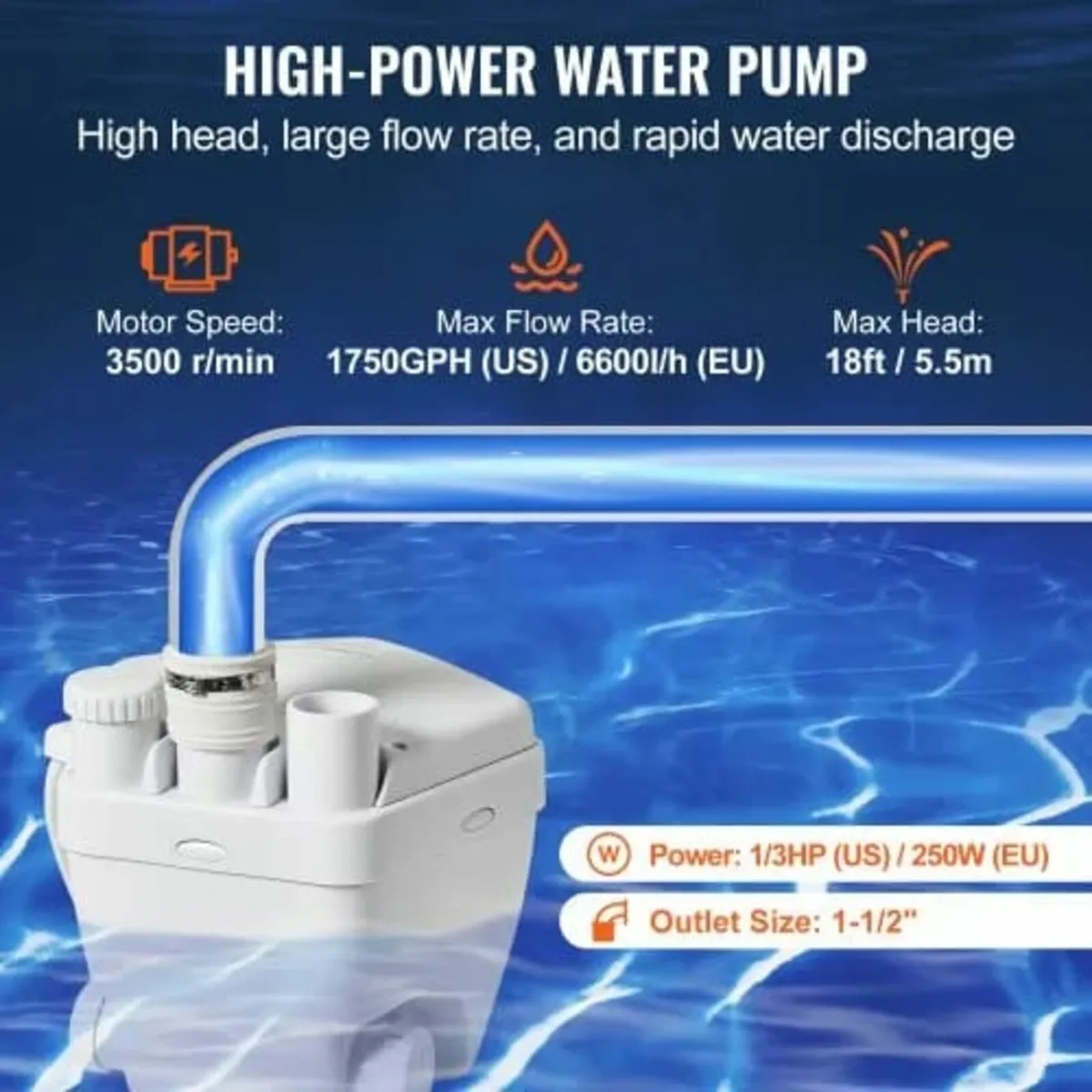 Utility Sink Pump Laundry Sink Drain Pump System 2 - Image 3