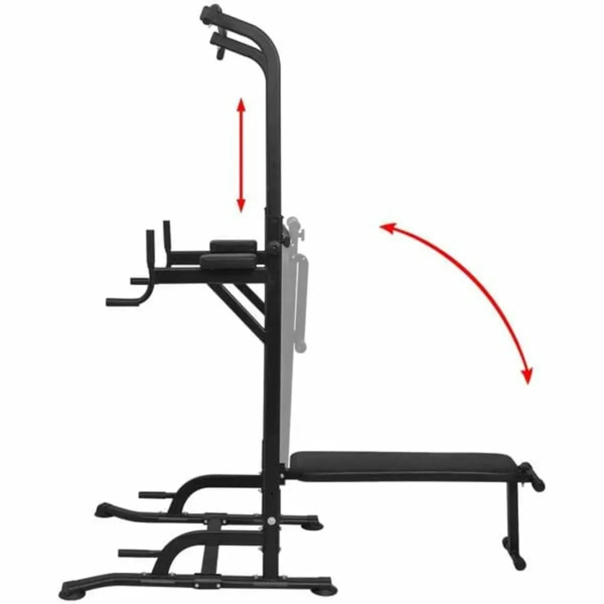Power Tower with Sit-up Bench - Image 2
