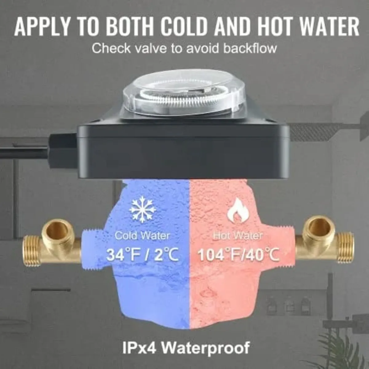 Hot Water Circulation Pump Circulator Pump DN20 In - Image 4
