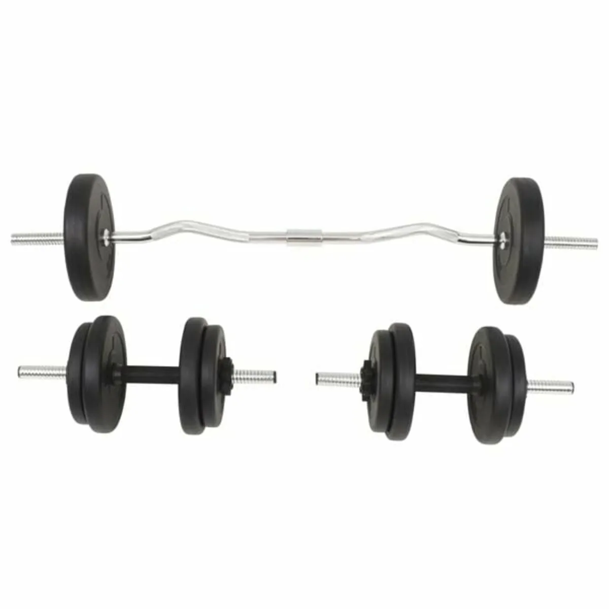 Barbell and Dumbbell Set 30 kg
Description
This ve - Image 3