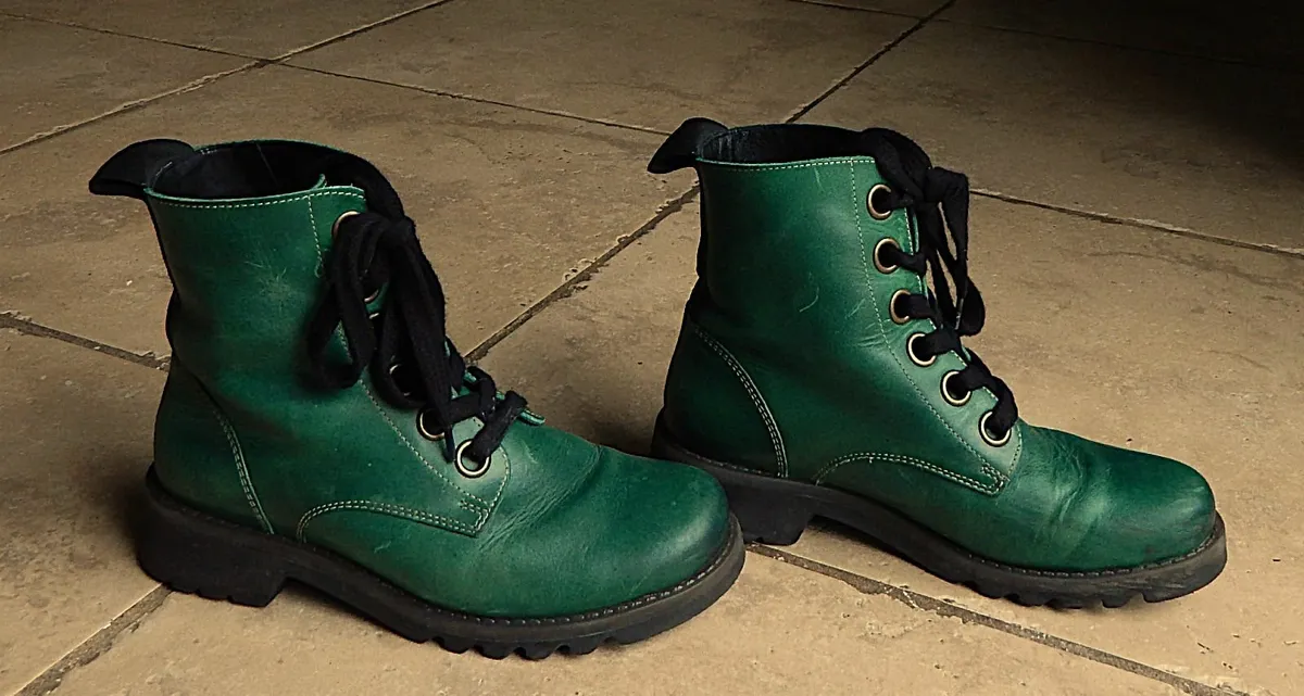 Pair of FLY London Ladies Leather Boots, Size 5 - Image 3