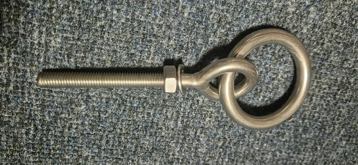 Stainless steel eye and ring bolts - Image 1