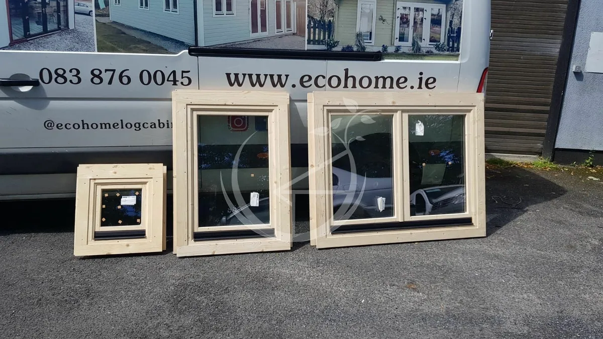 Double Glazed Wooden Windows Tilt and Turn - Image 1
