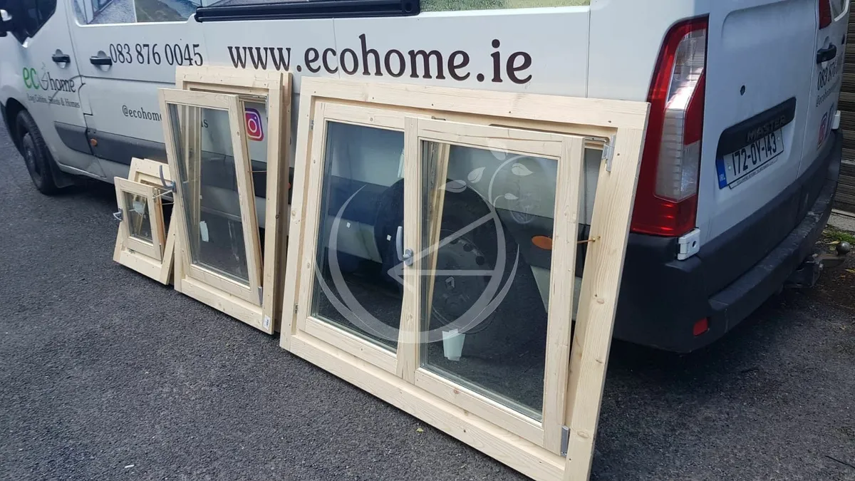 Double Glazed Wooden Windows Tilt and Turn - Image 2