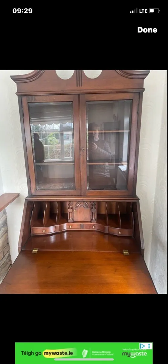 Antique writing bureau - Image 3