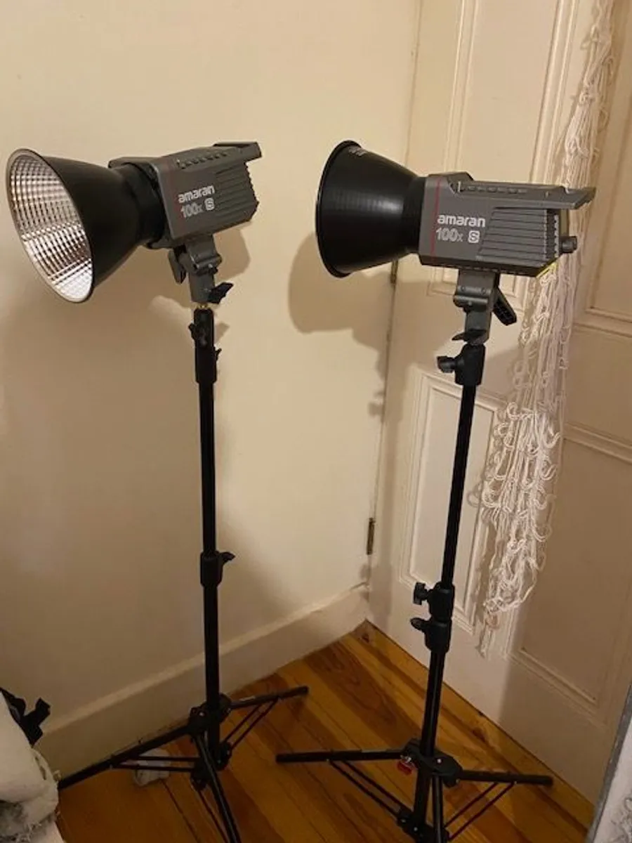 Amaran Lights and Manfroto Stands - Image 3