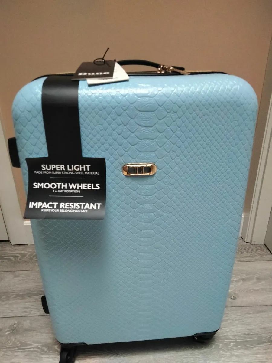 Dunn Ice Blue Tonbridge suitCase - Image 1