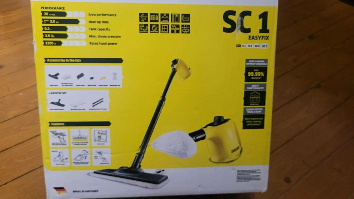 Karcher SC 1 EASYFIX Steam Cleaner - Image 2