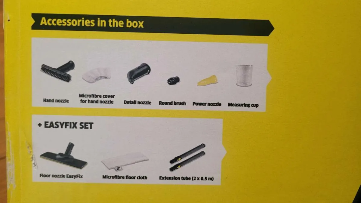 Karcher SC 1 EASYFIX Steam Cleaner - Image 3