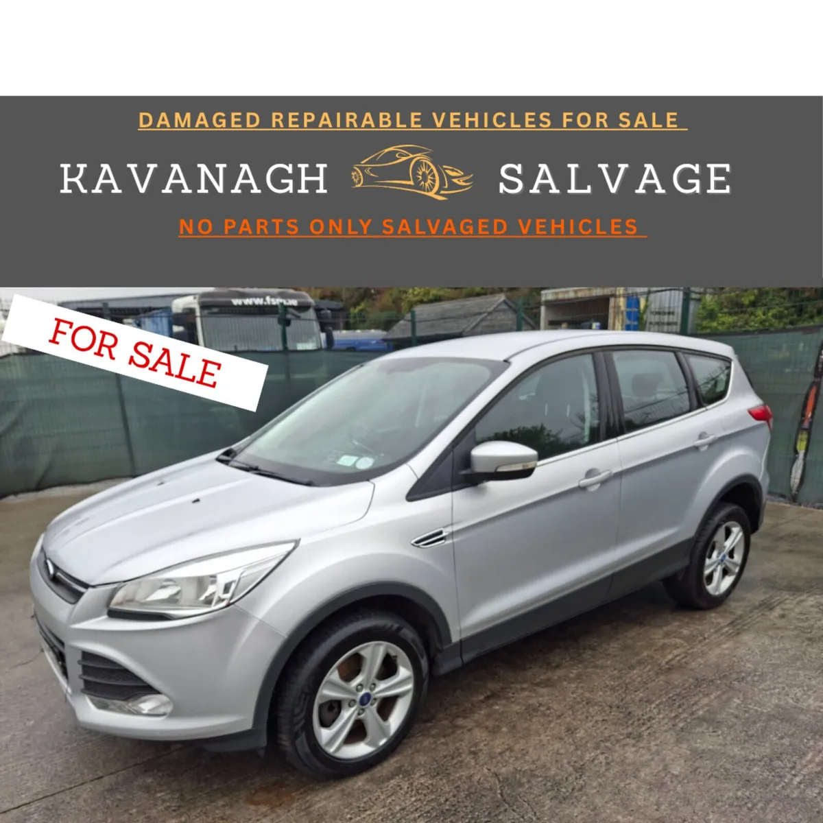 2015 Ford Kuga 2.0 Diesel.Light Damage - Image 1