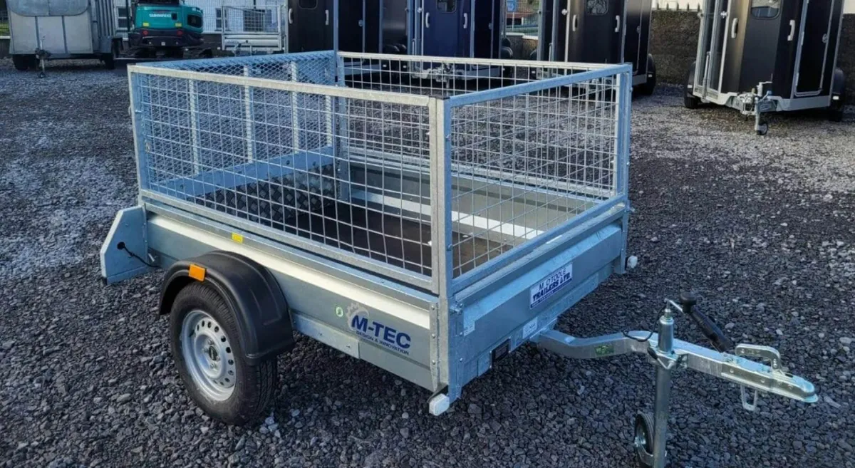 FOR AUCTION - NO RESERVE -  New MTEC 6' x 4Trailer - Image 3