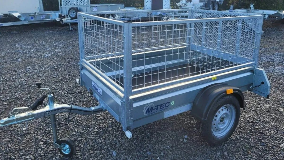 FOR AUCTION - NO RESERVE -  New MTEC 6' x 4Trailer - Image 1
