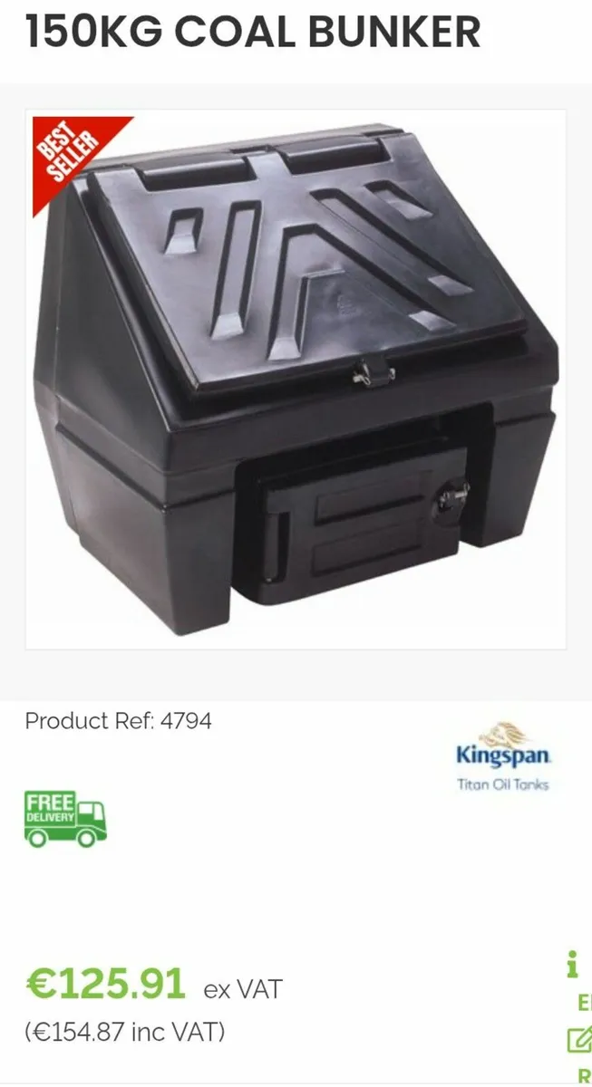 Quality Pvc Fuel Firewood Coal Brequette Bunker - Image 2