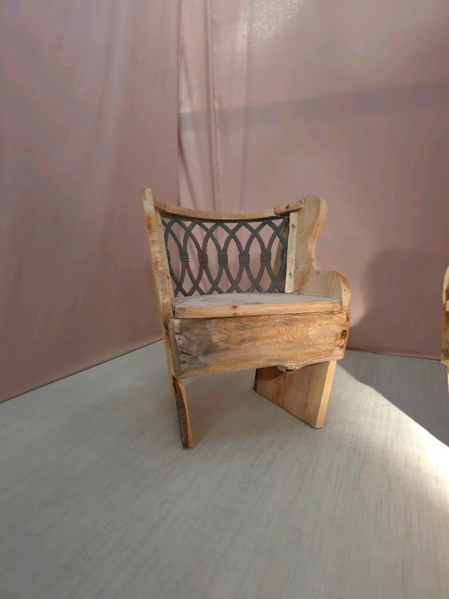 Handcrafted Timber Chairs - Image 3