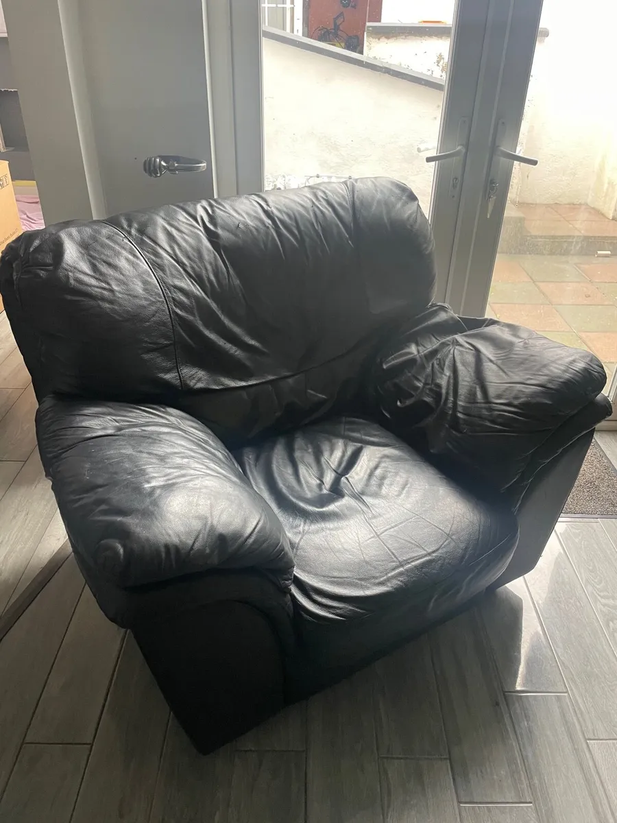 Black armchair Free to take - Image 1
