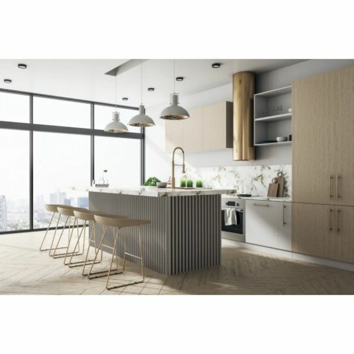 Decorative Lamellas On MDF Board Slim - Image 3
