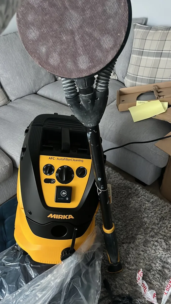 Mirka wall and ceiling sander and dust extractor - Image 4