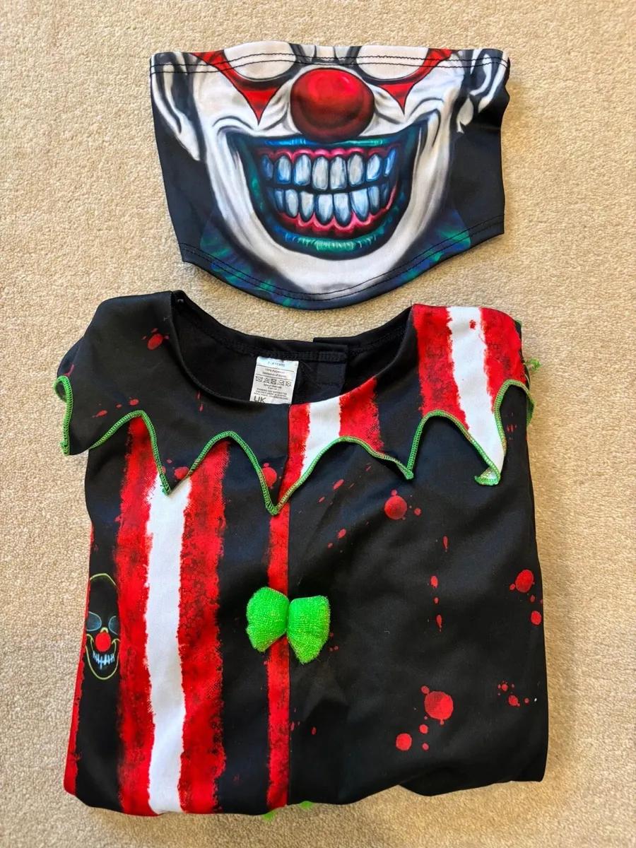 Clown costume she 7-8 - Image 1