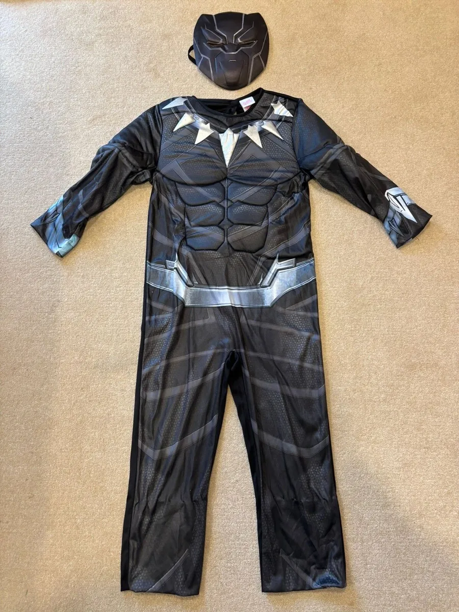 Black Panther costume age 9-10 - Image 1