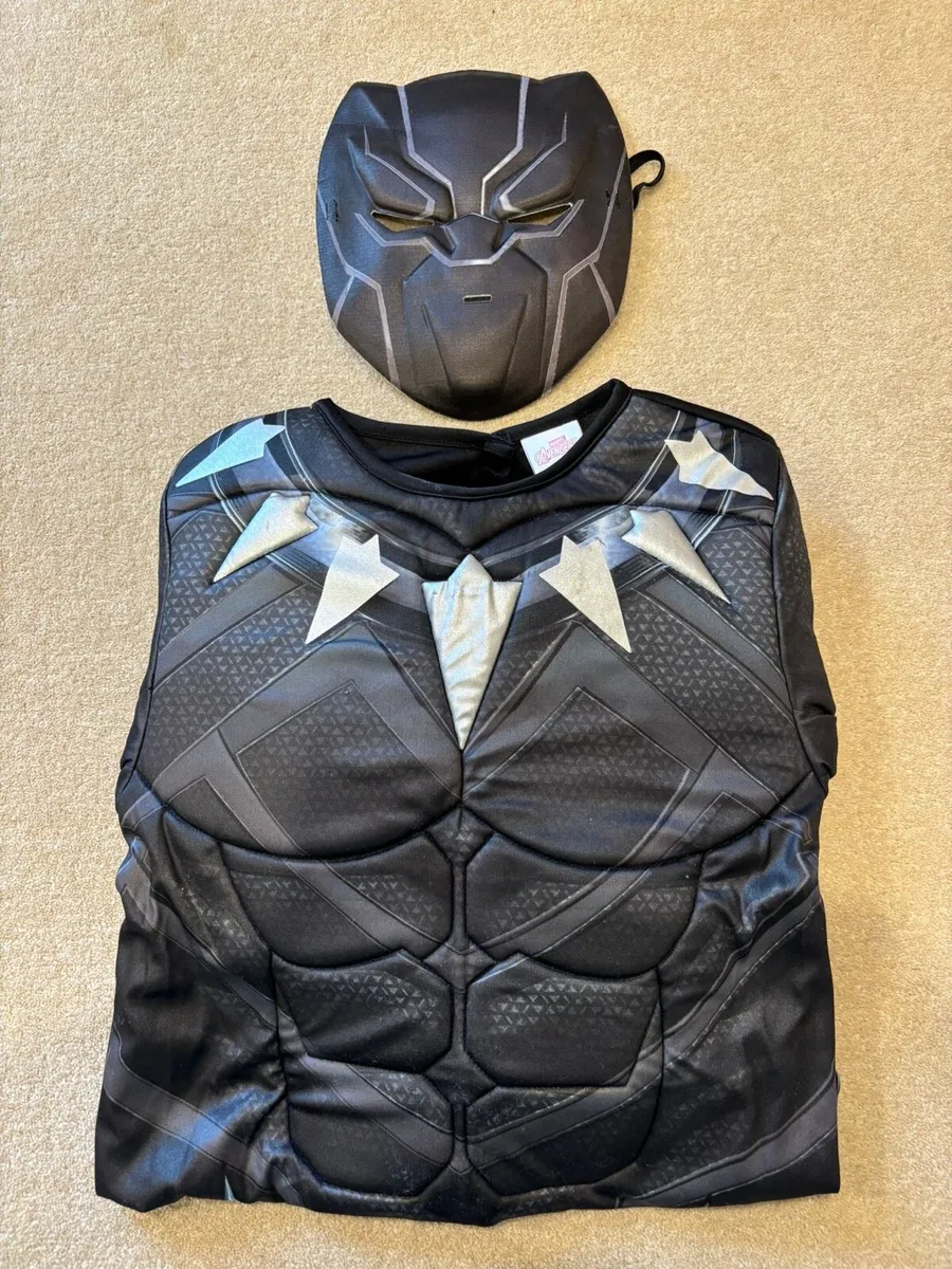Black Panther costume age 9-10 - Image 3