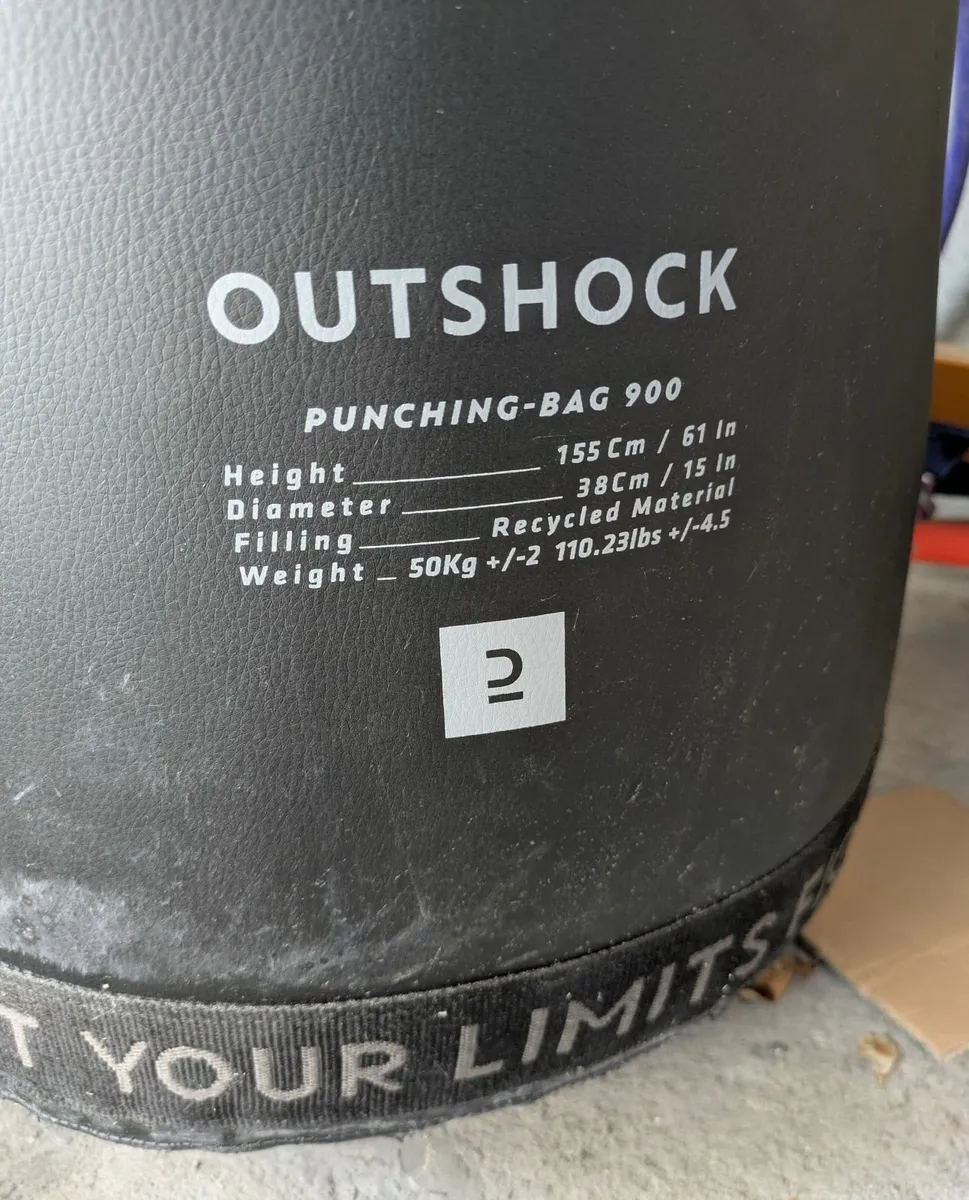 50KG Outshock Punchbag - Image 2
