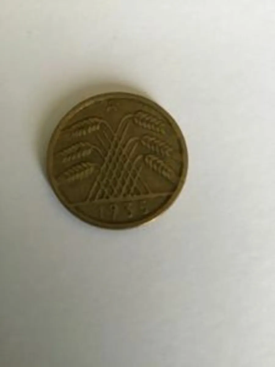 1935 German coin - 10 Pfennig
