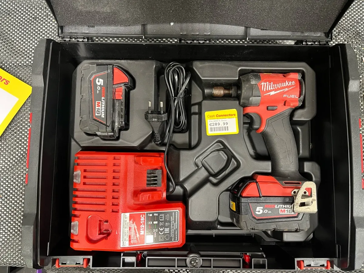 Milwaukee Impact Drill - Image 2