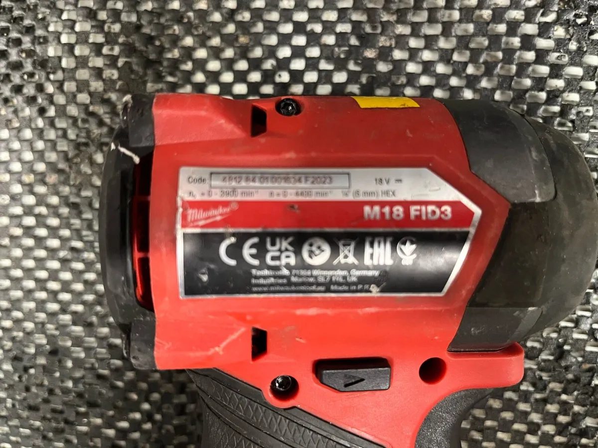 Milwaukee Impact Drill - Image 3