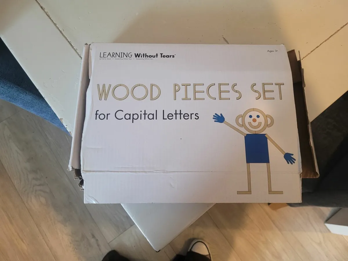 Learning without tears wood pieces for childrens l - Image 1