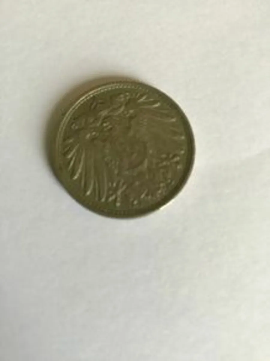 Rare 1914 German coin - 10 Pfennig