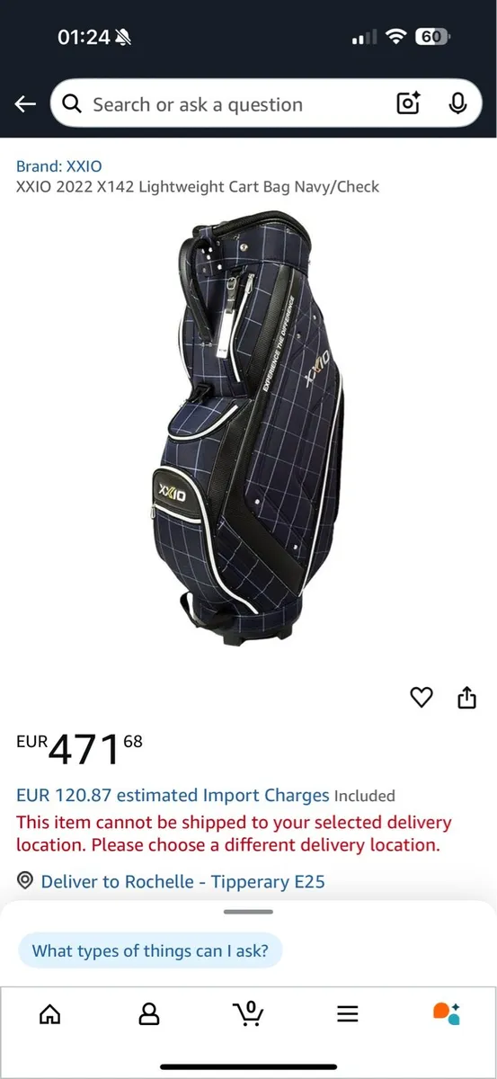 XXIO Ladies golf bag - Image 4