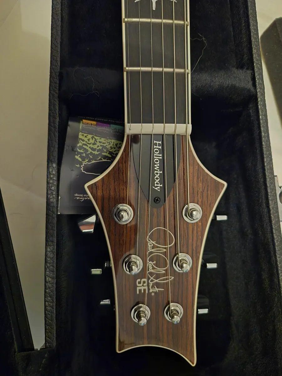PRS SE Hollowbody electric guitar with ohsc - Image 1